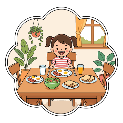 kids-breakfast-child-eating-10095377