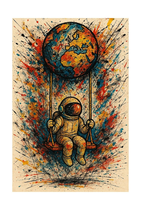 astronaut-earth-planet-swing-9938099