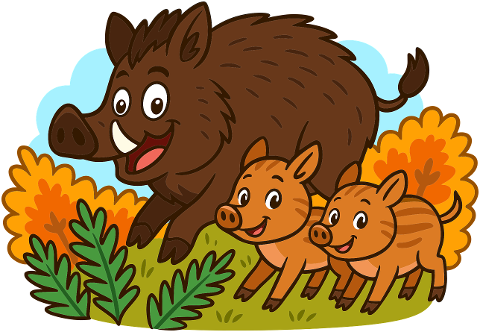 boar-piglets-animals-forest-nature-9569108