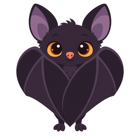 bat-cute-halloween-animal-character-10477997