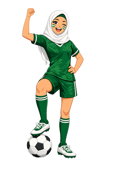 ai-generated-saudi-arabia-fan-woman-10335052