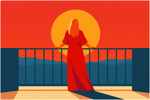 woman-balcony-sunset-minimal-10220304