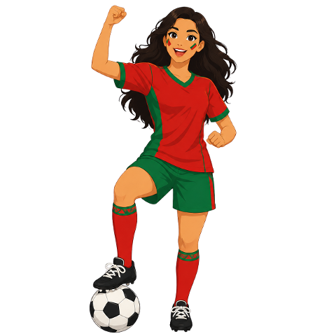 morocco-fan-football-woman-smiling-10338669