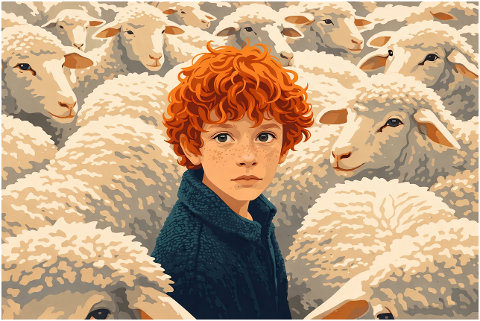 red-hair-boy-curly-hair-child-10183882