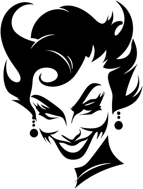 ai-generated-woman-devil-smiling-8206945