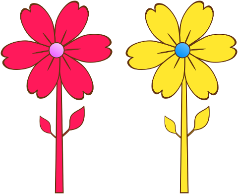 flowers-plant-drawing-colorful-7177303