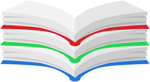 opened-books-stack-red-green-blue-4759677