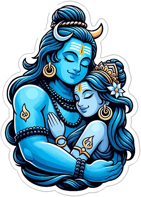 ai-generated-blue-shiva-sticker-9232479