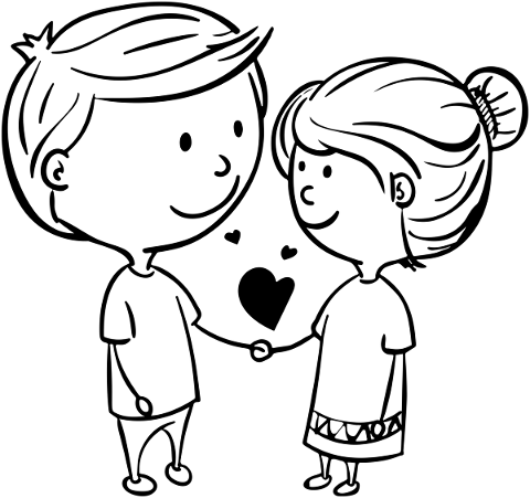 couple-love-line-art-romance-5139112