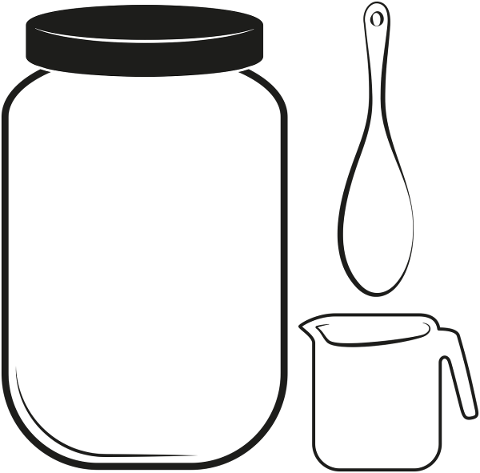 kitchen-spoon-jar-measuring-cup-4928639