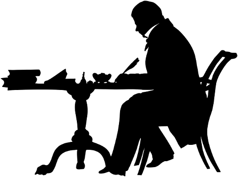 man-profile-silhouette-desk-7330313