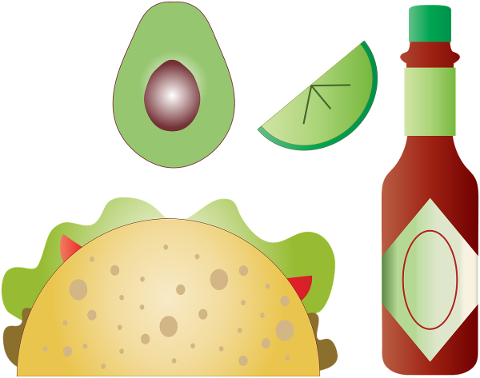 summer-foods-taco-avocado-hot-sauce-5067158