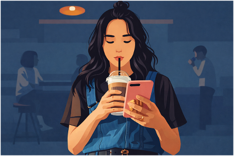 smartphone-woman-coffee-cafe-10202934