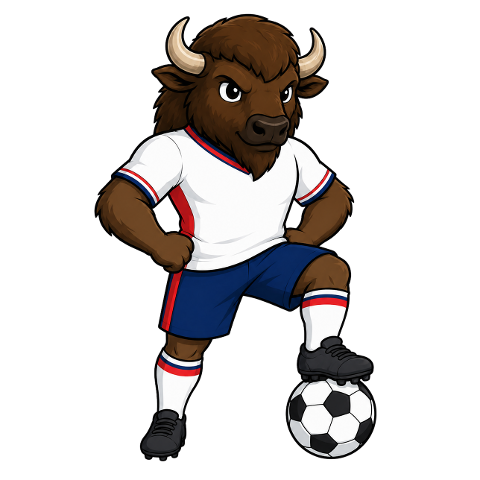 mascot-bison-mascot-soccer-10333496
