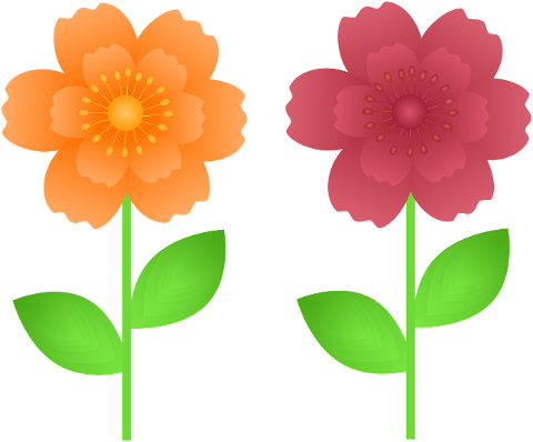 flowers-clip-art-art-orange-flower-7257201