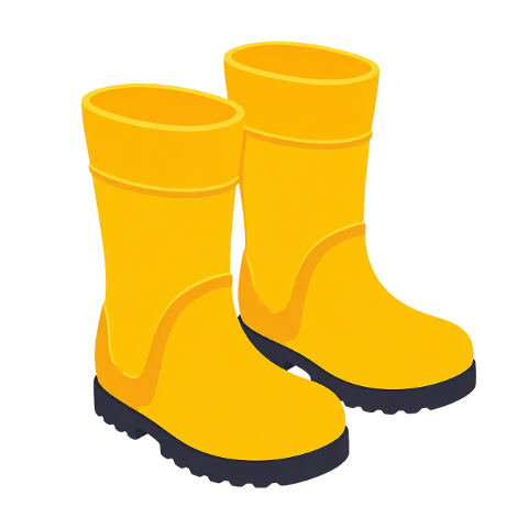 yellow-rain-boots-rubber-10465616