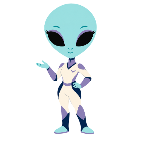 alien-alien-mascot-cute-female-10319192