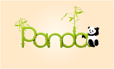 panda-bamboo-leaves-nature-word-6199151