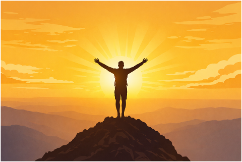 sunset-mountain-view-silhouette-10158986