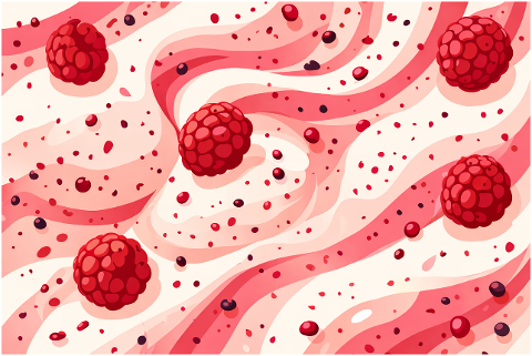 raspberries-cream-dessert-swirl-10156834