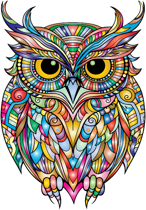 decoration-colorful-prismatic-owl-8506545
