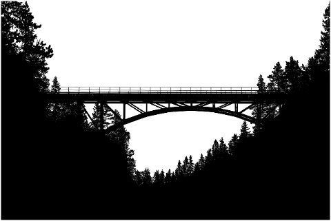 bridge-forest-silhouette-landscape-7558637