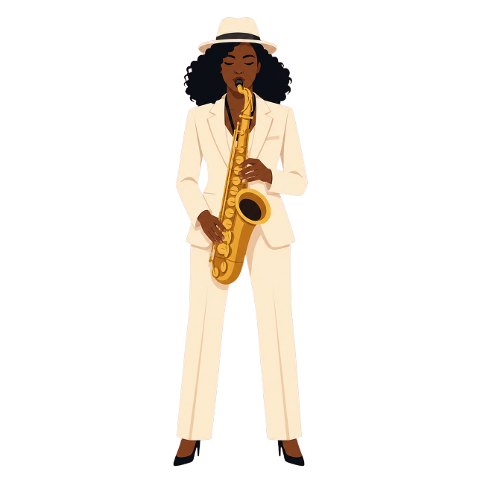 female-saxophonist-black-saxophonist-10444226