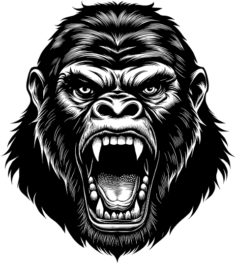 ai-generated-gorilla-ape-animal-9645414