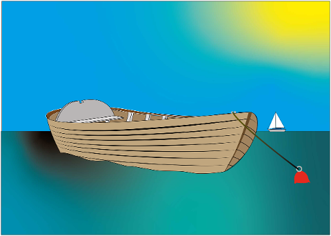 rowing-boat-skiff-buoy-lake-6617758