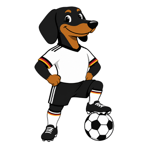 german-football-dachshund-mascot-10339763