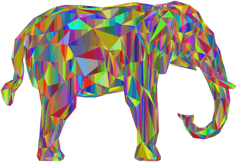 elephant-low-poly-animal-pachyderm-7989487