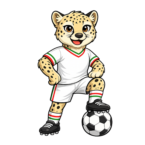 asiatic-cheetah-cheetah-mascot-10334988
