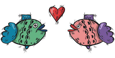 love-fish-heart-romance-pair-6827871
