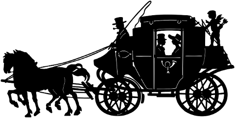 stagecoach-carriage-silhouette-7893436