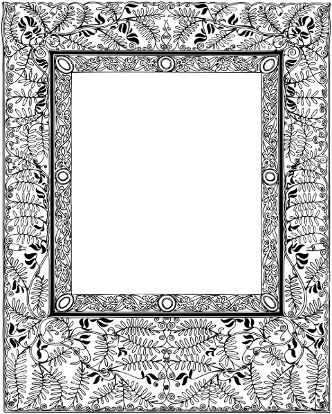 frame-leaves-ornamental-line-art-6151592