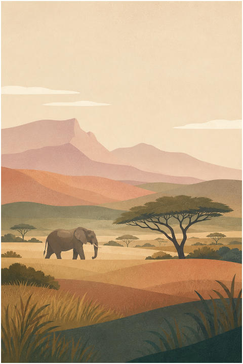 african-savanna-elephant-silhouette-10265641