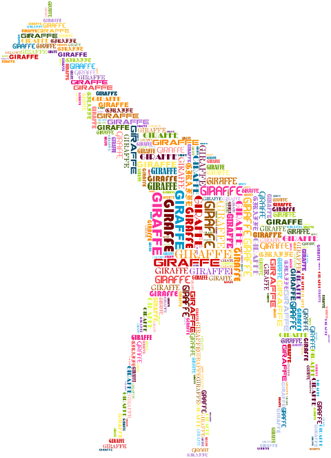 giraffe-animal-typography-8584273