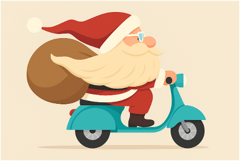 christmas-santa-claus-scooter-gifts-9977308