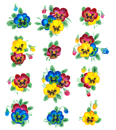 pansies-flowers-pattern-violets-6270888