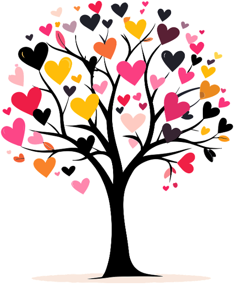 valentine-tree-floral-love-heart-10013489