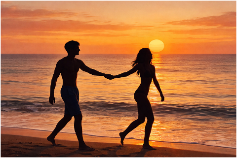 couple-sunset-beach-silhouette-10188180