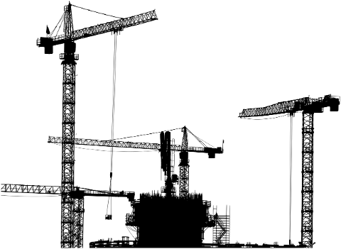 construction-cranes-silhouette-7038241