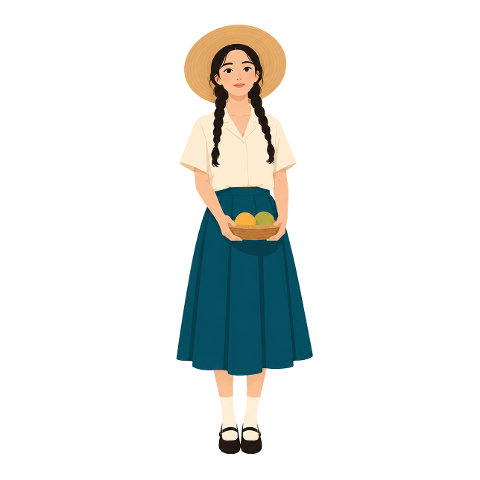 woman-straw-hat-fruit-fashion-10354865