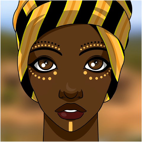 woman-african-turban-makeup-tribal-6242838