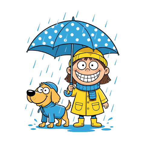 girl-autumn-rain-umbrella-dog-9825973