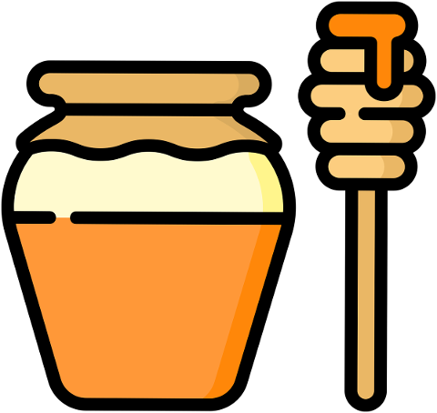 bee-jar-pot-honey-food-dessert-5069154
