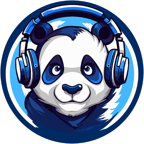 panda-blue-headphones-logo-sticker-8269335