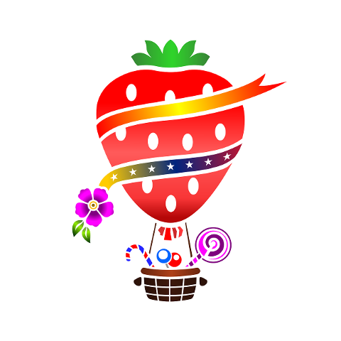 strawberry-hot-air-balloon-art-7036824