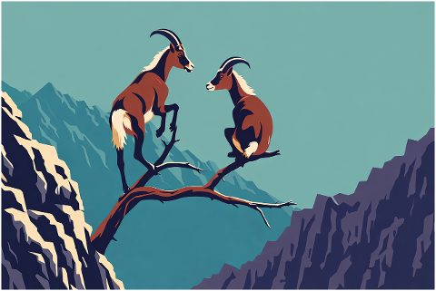 mountain-goats-wildlife-wild-animals-10159397