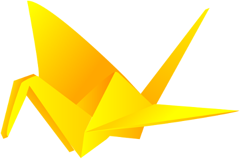 vector-origami-crane-statuette-4701738